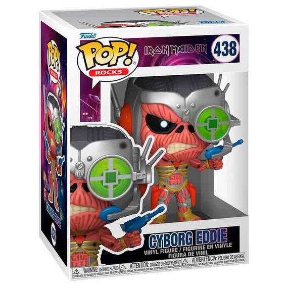 Figurka Iron Maiden POP! Rocks - Cyborg Eddie (438)- Zdjęcie 2