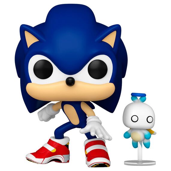 Figurka Sonic the Hedgehog POP! - Sonic with Hero Chao (1036)- Zdjęcie 2