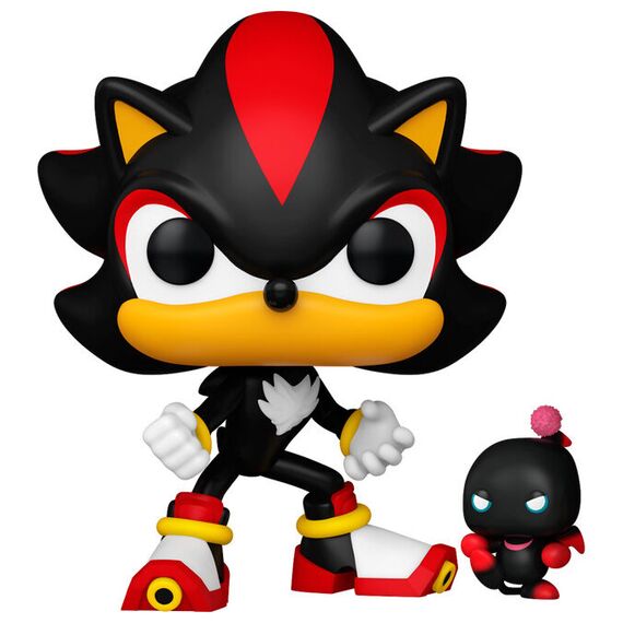 Figurka Sonic the Hedgehog POP! - Shadow with Dark Chao (1035)- Zdjęcie 2