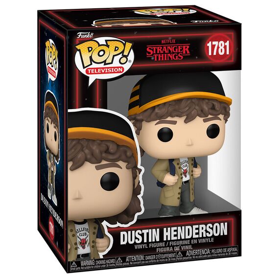 Figurka Stranger Things Season 5 POP! - Dustin Henderson (1781)- Zdjęcie 2