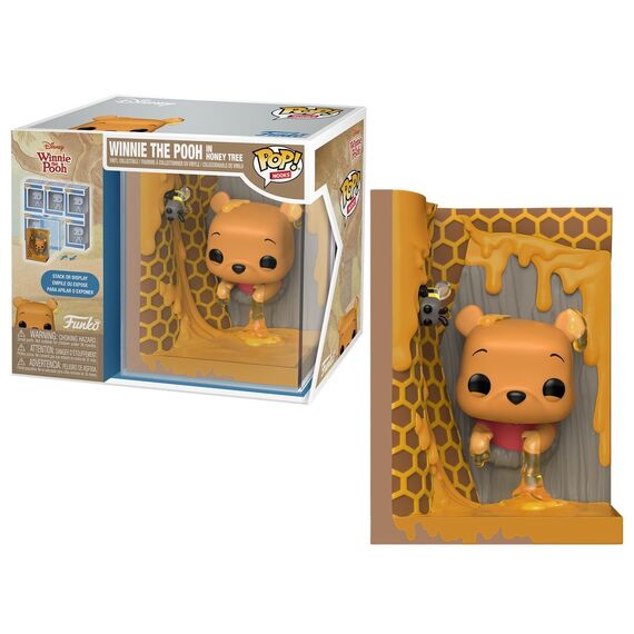 Figurka Disney: Kubuś Puchatek POP! Nooks - Kubuś Puchatek w dziupli