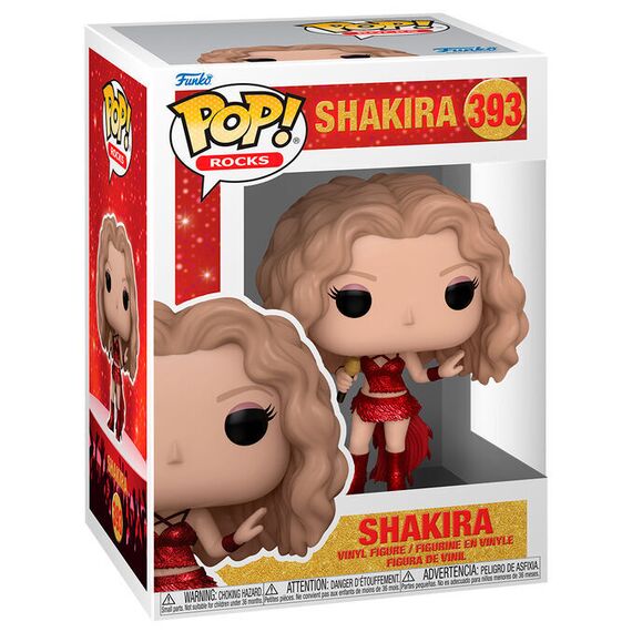 Figurka Shakira (Super Bowl LIV Glitter) Special Edition POP! Rocks (393)- Zdjęcie 2