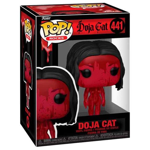 Figurka Doja Cat (Scarlet) POP! Rocks (441)- Zdjęcie 2
