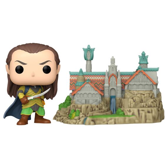 Figurka Władca Pierścieni POP! Town - Elrond with Rivendell (1747)