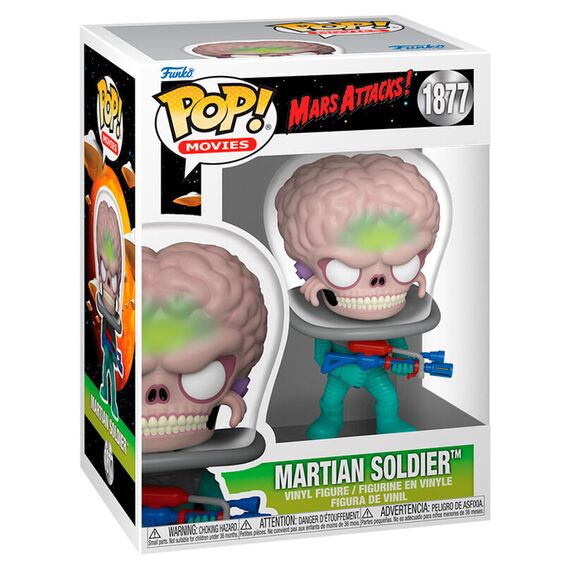 Figurka Mars Attacks! / Marsjanie atakują! POP! - Martian Soldier (1877)- Zdjęcie 2