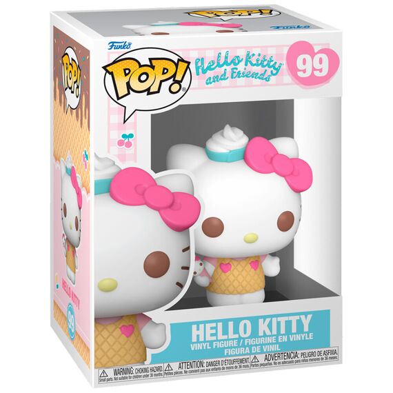 Figurka Hello Kitty & Friends POP! - Hello Kitty with Ice Cream (99)- Zdjęcie 2