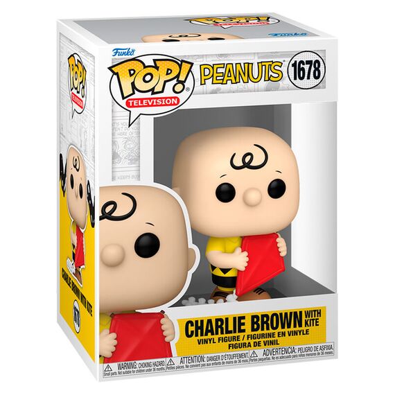 Figurka Peanuts / Fistaszki POP! - Charlie Brown with kite (1678)- Zdjęcie 2