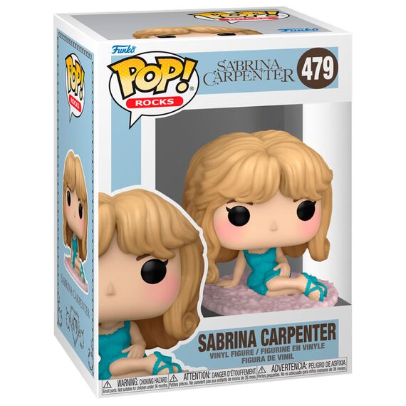 Figurka Sabrina Carpenter (Nightgown) POP! Rocks (479)- Zdjęcie 2