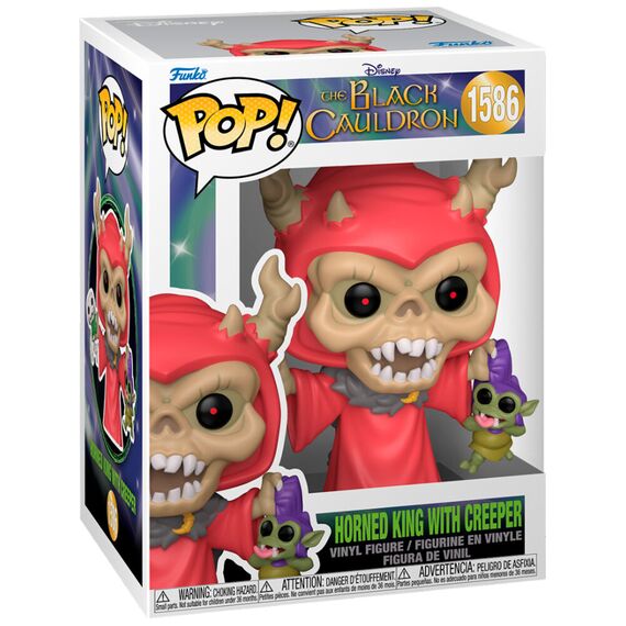 Figurka The Black Cauldron / Taran i magiczny kocioł POP! - Horned King with Creeper (1586)- Zdjęcie 2