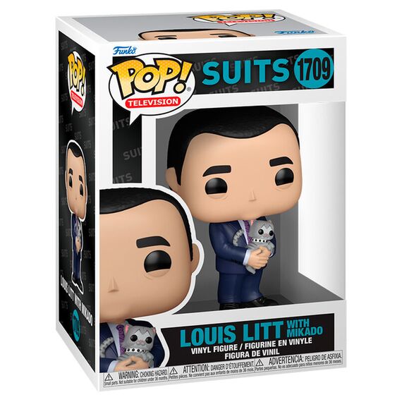Figurka Suits / W garniturach POP! - Louis Litt with Mikado (1709)- Zdjęcie 2
