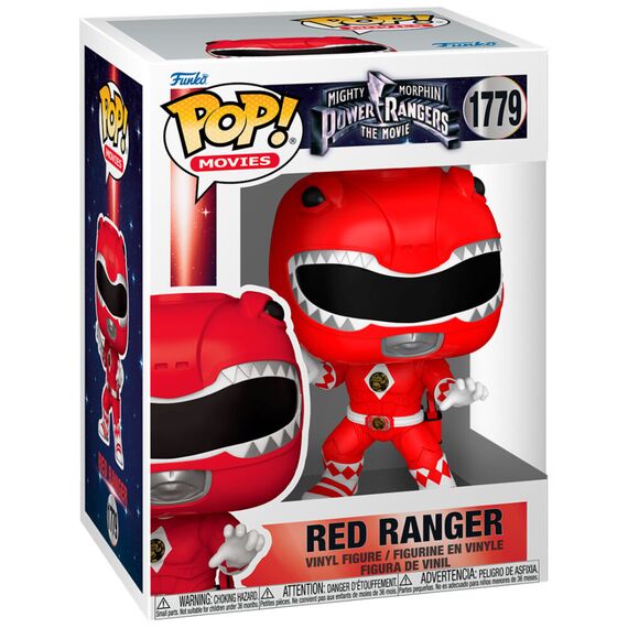 Figurka Mighty Morphin Power Rangers: The Movie POP! - Red Ranger (1779)- Zdjęcie 2
