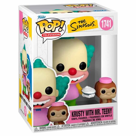 Figurka Simpsonowie POP! - Krusty with Mr. Teeny (1741)- Zdjęcie 2