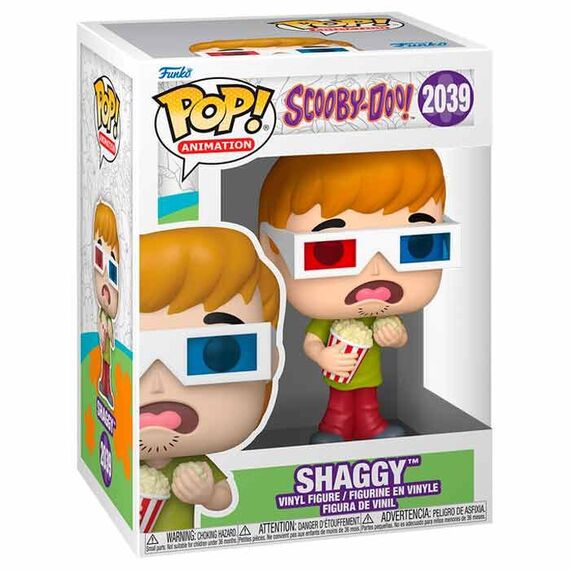 Figurka Scooby Doo POP! - Shaggy/Kudłaty (in 3D glasses) (2039)- Zdjęcie 2