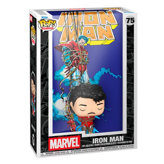 Figurka Marvel Comics POP! Comic Cover - Iron Man (Iron Man '68 #232) (75)- Zdjęcie 2