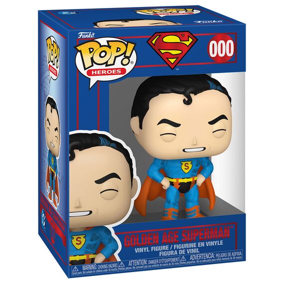 Figurka DC Comics POP! - Golden Age Superman (000)- Zdjęcie 2