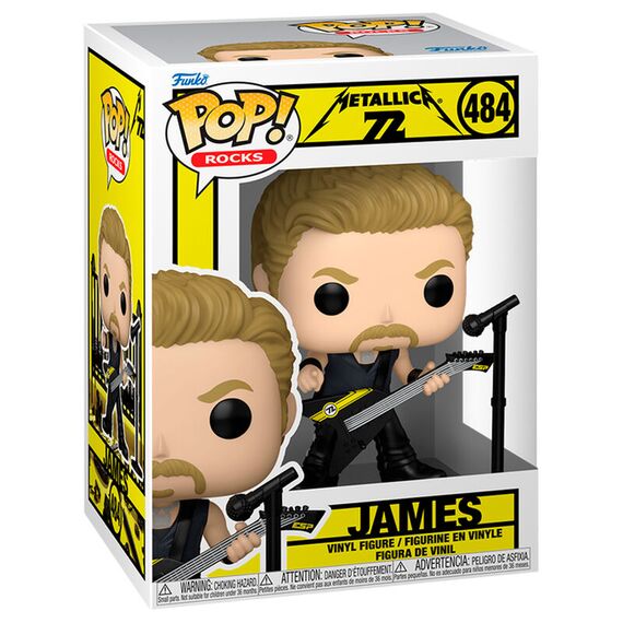 Figurka Metallica POP! Rocks - James Hetfield (72 Seasons) (484)- Zdjęcie 2