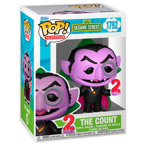 Figurka Ulica Sezamkowa POP! - The Count (1792)- Zdjęcie 2