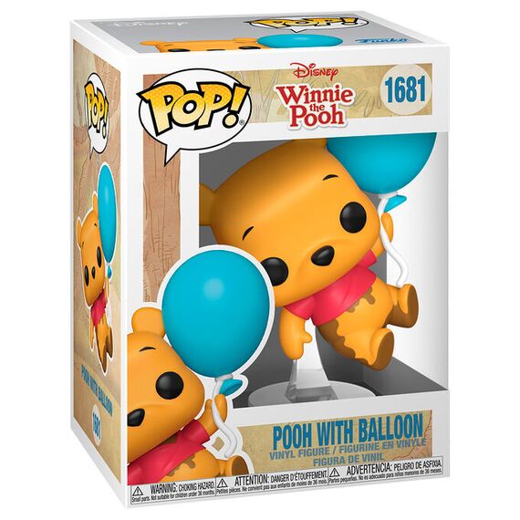 Figurka Disney: Kubuś Puchatek POP! - Puchatek z balonem (1681)- Zdjęcie 2