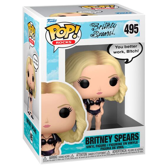 Figurka Britney Spears (You Better Work) POP! Rocks (495)- Zdjęcie 2