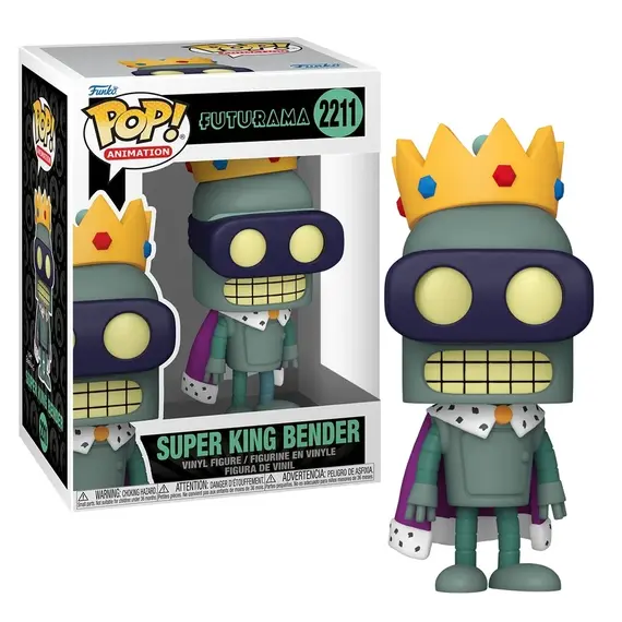 Figurka Futurama POP! - Super King Bender (2211)