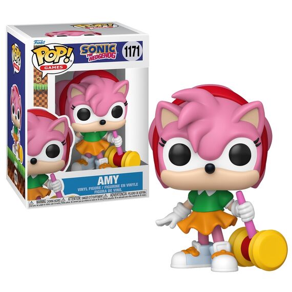 Figurka Sonic the Hedgehog POP! - Amy Rose with Piko Hammer (1171)