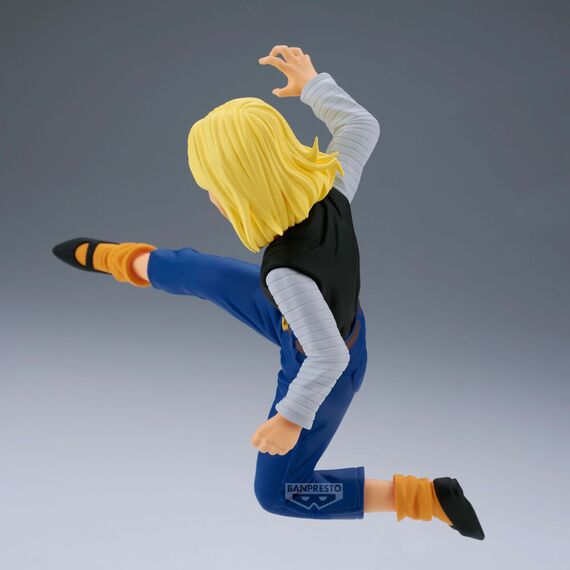 Zestaw 2 figurek Dragon Ball Z Match Makers - Android 18 & Mr. Satan (Vs. Mighty Mask)- Zdjęcie 8
