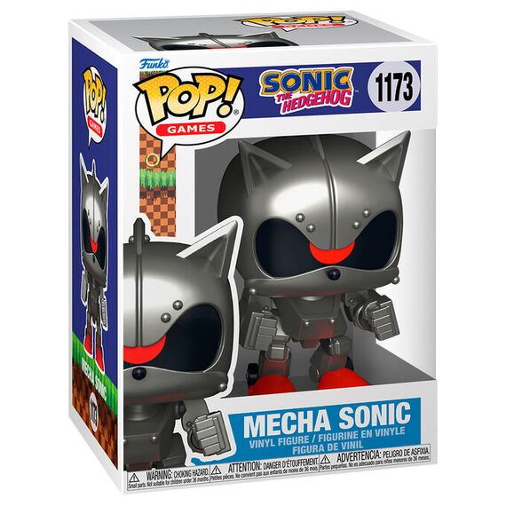 Figurka Sonic the Hedgehog POP! - Mecha Sonic (1173)- Zdjęcie 2