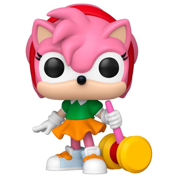 Figurka Sonic the Hedgehog POP! - Amy Rose with Piko Hammer (1171)- Zdjęcie 2