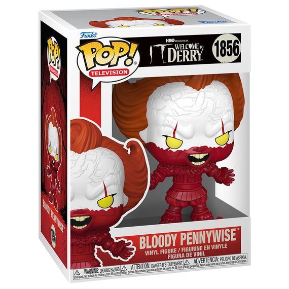 Figurka IT: Welcome to Derry POP! - Bloody Pennywise (1856)- Zdjęcie 2