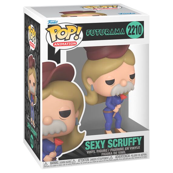 Figurka Futurama POP! - Sexy Scruffy (2210)- Zdjęcie 2