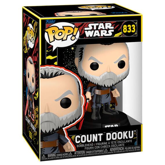 Figurka Star Wars POP! - Count Dooku (Retro) [833]- Zdjęcie 2