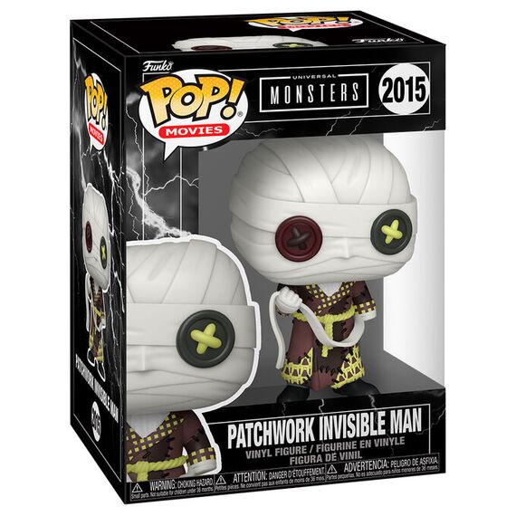 Figurka Universal Monsters POP! - Patchwork Invisible Man (2015)- Zdjęcie 2