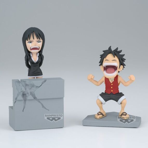 Figurka One Piece World Collectable - Luffy & Nico Robin- Zdjęcie 2