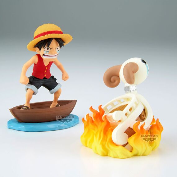 Figurka One Piece Log Stories - Luffy & Going Merry- Zdjęcie 2