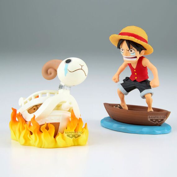 Figurka One Piece Log Stories - Luffy & Going Merry- Zdjęcie 3