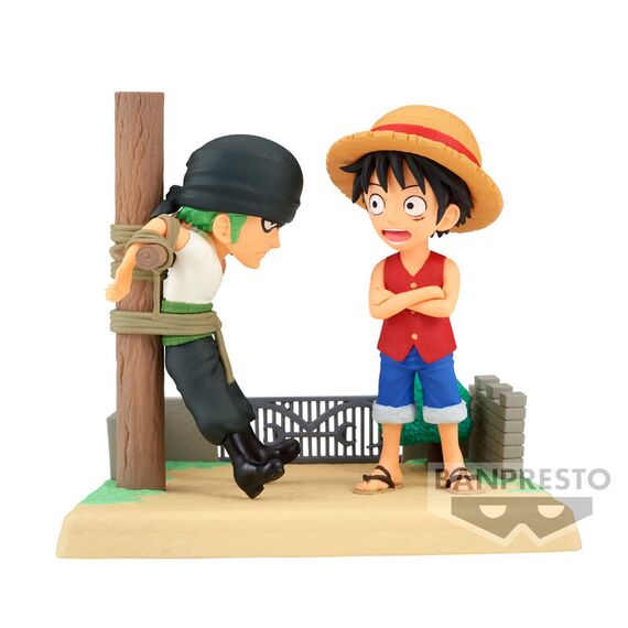 Figurka One Piece WCF Log Stories - Monkey D. Luffy & Roronoa Zoro