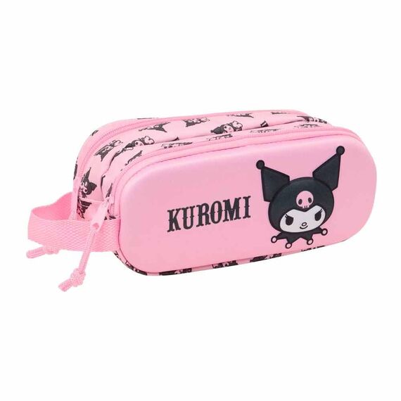 Piórnik podwójny 3D Hello Kitty - Kuromi