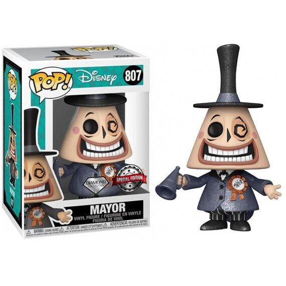 Figurka Disney: Miasteczko Halloween POP! - Burmistrz (Special Edition Diamond Glitter) (807)