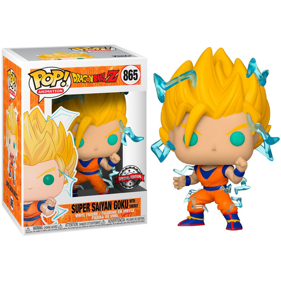 Figurka Dragon Ball Super POP! - Super Saiyan Goku with Energy (Special Edition) (865)