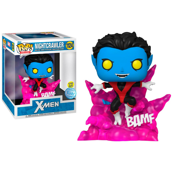 Figurka Marvel: X-Men POP! Deluxe - Nightcrawler (GITD Special Edition)
