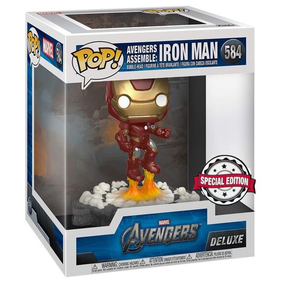 Figurka Marvel Avengers POP! - Iron Man Assemble (Exclusive)- Zdjęcie 3