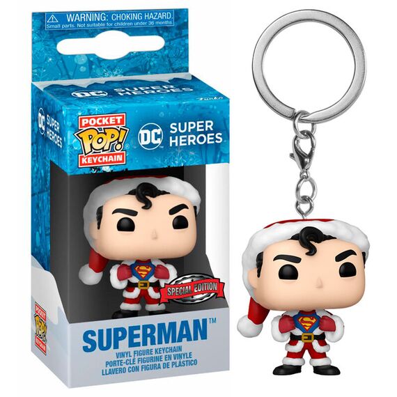 Brelok POP! DC Comics - Holiday Superman Exclusive- Zdjęcie 2