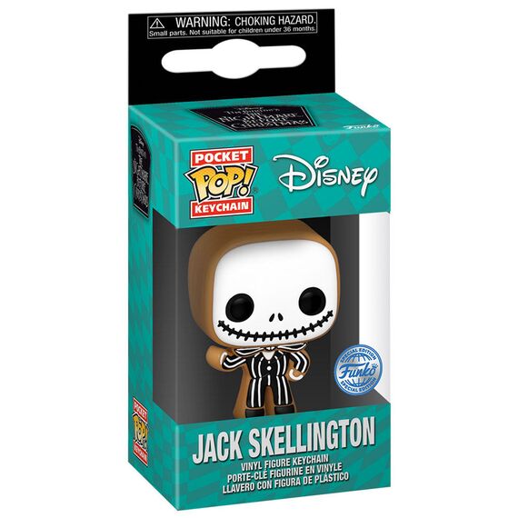 Brelok POP! Disney Nightmare Before Christmas - Jack Skellington Gingerbread Exclusive