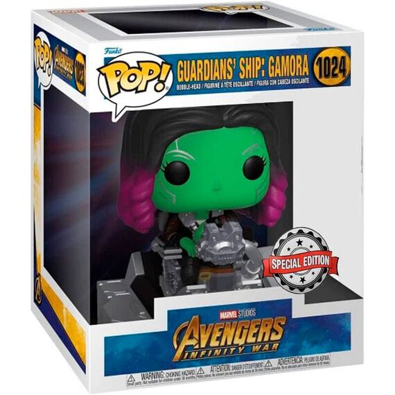 Figurka Marvel Avengers: Infinity War POP! Deluxe - Guardians' Ship: Gamora (Special Edition) [1024]- Zdjęcie 2