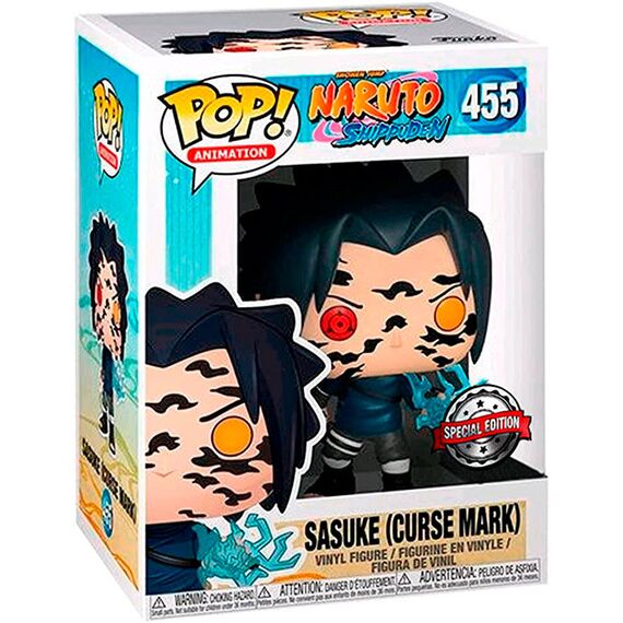 Figurka Naruto Shippuden POP! - Sasuke (Curse Mark) (Special Edition)- Zdjęcie 2