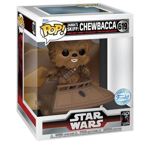 Figurka Star Wars: Return of the Jedi (40th Anniversary) POP! Deluxe - Jabba's Skiff: Chewbacca (Special Edition) [619]- Zdjęcie 2