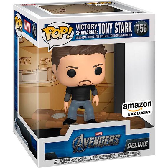 Figurka Marvel Avengers POP! Deluxe - Victory Shawarma: Tony Stark (Exclusive) [756]- Zdjęcie 2