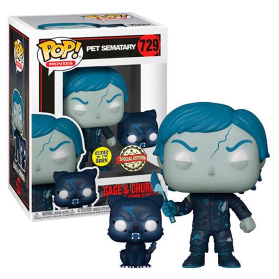 Figurka Smętarz dla zwierzaków POP! - Gage & Church (Special Edition GITD) [729]
