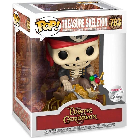 Figurka Piraci z Karaibów POP! Deluxe - Treasure Skeleton (783)- Zdjęcie 2