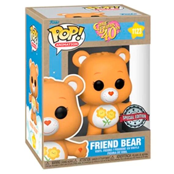 Figurka Care Bears (40th Anniversary) POP! - Friend Bear (Special Edition) [1123]- Zdjęcie 2